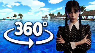 Wednesday Addams 360° - SWIMMING | VR/360° Experience