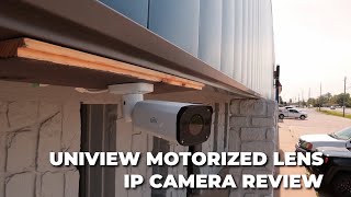 Uniview Motorized Lens IP Camera Review (Promo Video)