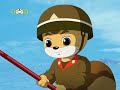 Squirrel And Hedgehog [32] Enemies are Vicious (North Korean Cartoon Series, English Subtitles)