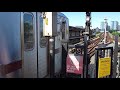 MTA 7 Train With Horn Salute and Friendly Operator Departing Mets Willets Point