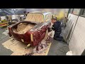 alvis has entered the building pt 1 of the alvis tf21 restoration.