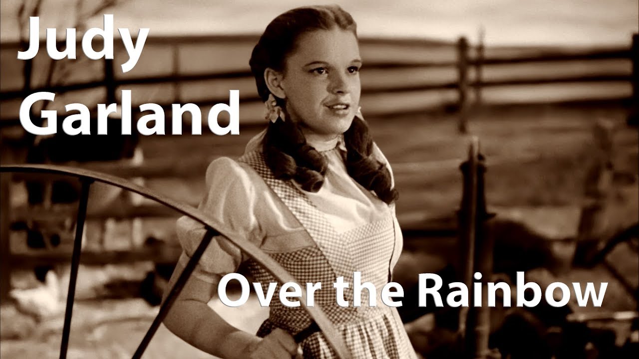 Youtube Judy Garland Somewhere Over The Rainbow Hotsell ...