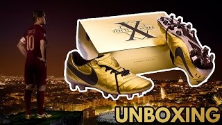 UNBOXING Nike Tiempo Totti 👑  - L'une des plus belles paires de chaussures de 2017 !