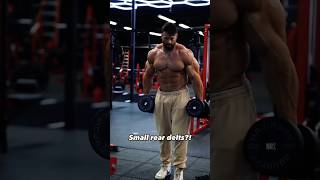 Small rear delts _🔧 It may be because you_re not properly _📝__bodybuilding _reardelts _gym _fitness