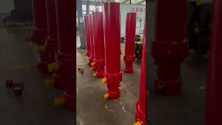 FC types#telescopic cylinder #hydraulic #single acting Phone：+8613583995213⁩(whatsapp,wechat)