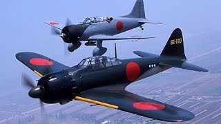 第二次世界大戦時の主力となった日本の戦闘機