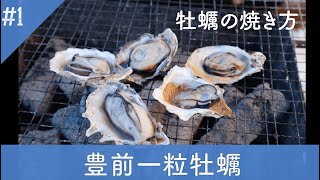 牡蠣の焼き方　行橋市　蓑島　豊前一粒牡蠣　牡蠣小屋　美味しい〜　Delicious　Japan　oyster　【ほのぼのすぎる日常】