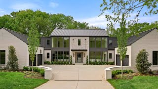 TOUR A $4.299M Nashville Luxury Home | Transitional Modern Design | Craftsman Residential