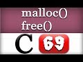 malloc and free Functions in C Programming Language Video Tutorial