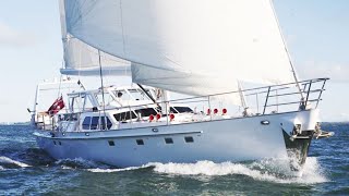 S/Y KE AMA II | 23.53m/77' Graham Radford custom built superyacht for sale - Luxury Cruising Yacht