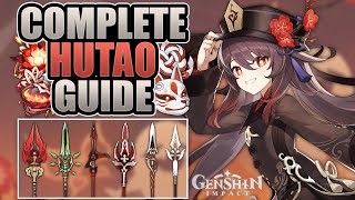 HU TAO - UPDATED COMPLETE GUIDE - 3★/4★/5★ Weapons, Mechanics, Artifacts, Comps | Genshin Impact