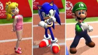 Mario & Sonic at the Olympic Games - All World Record Animations