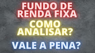 FUNDOS DE RENDA FIXA