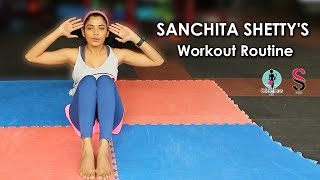 Sanchita Shetty's Fitness Seceret | Beginners Workout Routine - #1 | Celeb Focus | Soigné Store