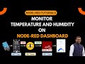 Monitor the DHT11 with NodeMCU on Node-RED Dashboard UI using MQTT | Node Red Tutorial Part 5