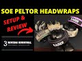 SOE Special Operations Equipment: Peltor Headband Wrap Electronic Hearing Protection Setup