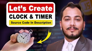 Timer, Digital Clock & Stopwatch in JavaScript | HTML + Bootstrap Project | Learning Hub by Ch Usman