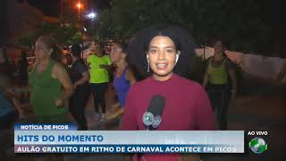 Aulão gratuito em ritmo de carnaval acontece em Picos