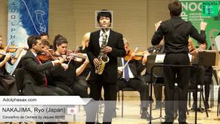 Ryo NAKAJIMA (Japan) -  Concertino da Camera by Jaques IBERT