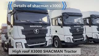 SHACMAN Series Video 3: White 6x4 Double Sleeper SHACMAN X3000 Tractor Truck