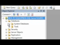 How to Build and Populate a Table in Microsoft SQL Server