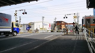 東海道本線【No.261】中吉田踏切・通過・走行映像　静岡県静岡市清水区　JR東海