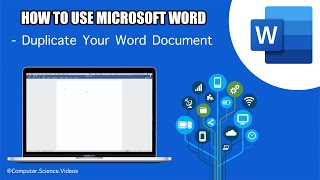 How to DUPLICATE Your Word Document File for Microsoft Office On a Mac - Basic Tutorial | New