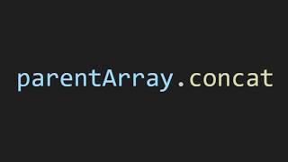 Array.Concat In JS
