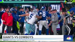 Giants Rolled by Cowboys 40-0 in Opener