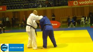 Greek Judo Championships M/W 2011 Final +100kg TZIGOUZIDIS (GRE)-ALEXIADIS (GRE)