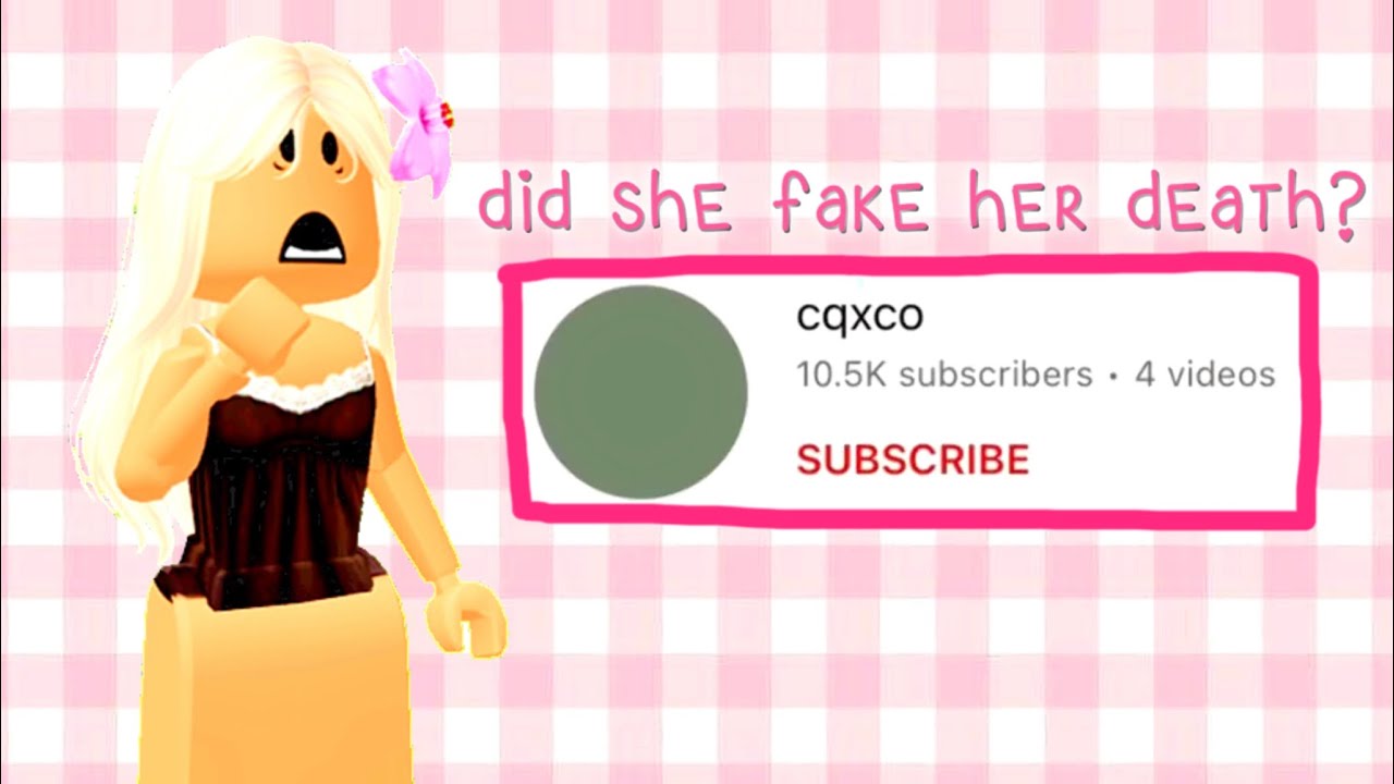 @cqxco6599 FAKED Her Death?!//inspo:@cxkios - YouTube