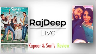 Kapoor & Son's Movie Review | Sidharth Malhotra, Alia Bhatt, Fawad Khan | by RajDeep