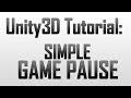 [Unity4] Simple pause menu (JavaScript)