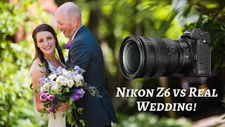 Nikon Z6 📸 24-70mm f2.8S + Godox V1 vs Wedding Photography