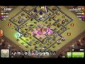 japanesemasters@coc　クラン戦　オヒロ th11同格全壊　ゴレ4ネクロ