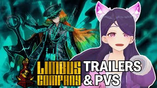 Limbus Company Trailers & PVs FIRST TIME BLIND REACTION