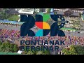 Selamat Ulang Tahun Kota Pontianak ke 252 Th, Video dokumentasi Drone Jepin Massal