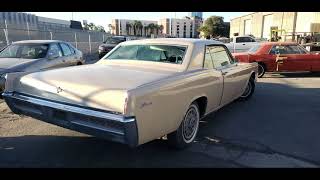 FOR SALE!  1966 LINCOLN CONTINENTAL COUPE!