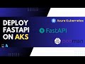 Deploy Python FastAPI App to Azure Kubernetes Service (AKS) Using Podman | Step-by-Step Guide