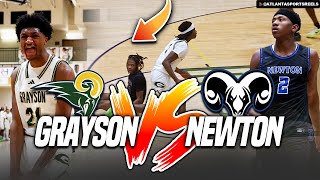 #1 Ranked Grayson goes head to head with TOUGH NEWTON squad!