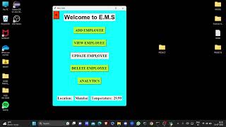 Python Employee Management System built in python using Tkinter for GUI and MySQL for database.