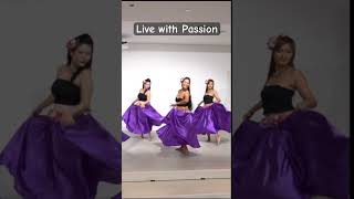 ♥️Live with Passion♥️ #dance #tahitiandance #workout #tahitidancefitness #online