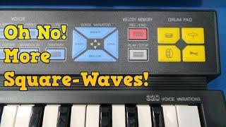 Oh No! More Square Waves!  Yamaha PSS 125