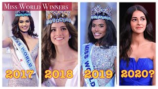 Miss World Winners List - Last 20 Years (1999-2019). Ananya Panday in 2022?