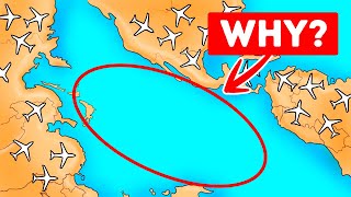 Something Stops Planes from Flying Over Oceans