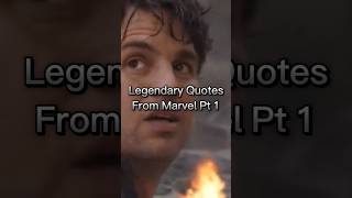 Legendary Quotes from Marvel #marvel #quotes #movies #review