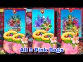 5 Pink Bags on The Forksburg Garden, Forksburg Estate, The Ghostly Marsh | Family Island | Oct 2024