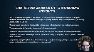 Week 8 Wuthering Heights lecture