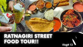 Ratnagiri Street Food Tour || Mahalaxmi Restaurant || Roadtrip2020