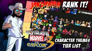 JakoMania Rank It! - UMVC3 Character Themes Tier List